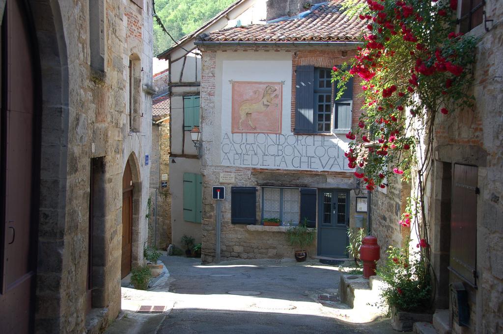 Auberge Lion D'Or Saint-Antonin Bagian luar foto